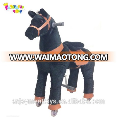 Enjoyment CE Toy horse on wheels mechanical riding horse for kids