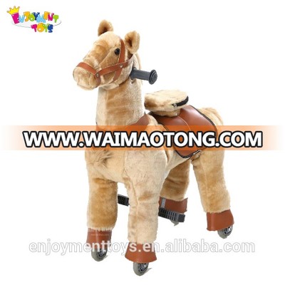 Best selling CE cheap pony rides mechanical horse toy for sale