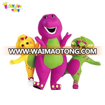 Top sale adult barney costumes for sale