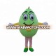 Avocado mascot costume fruit adult